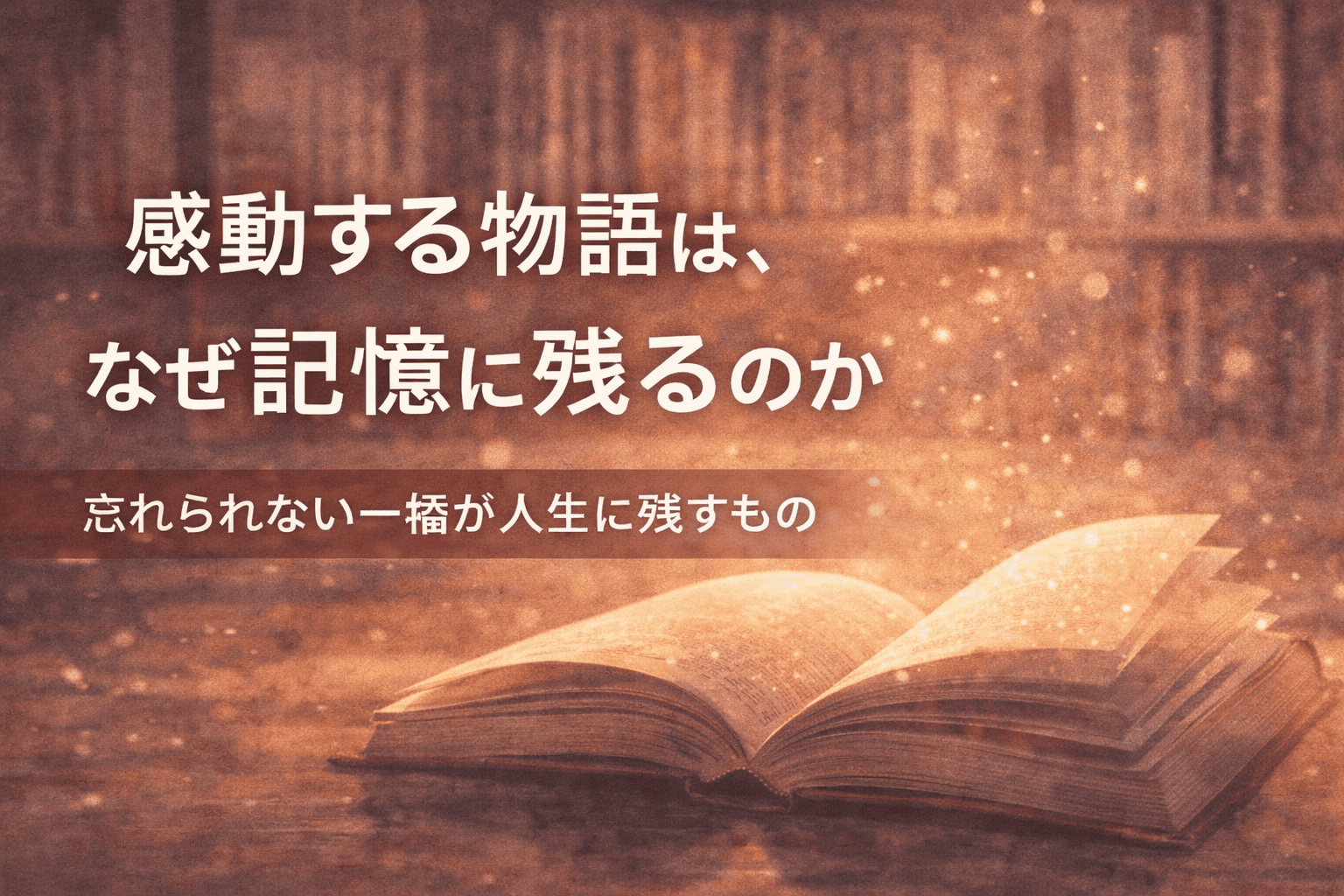 記憶に残る物語の輝き