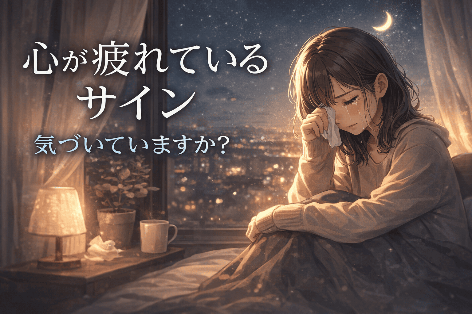 心の疲れを感じて