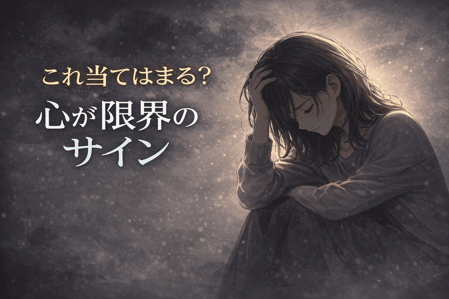 心の限界サイン