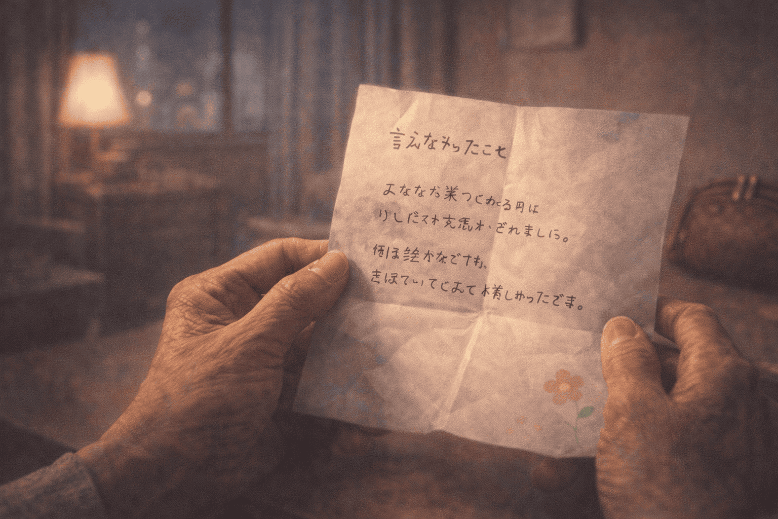 手紙と温かな記憶