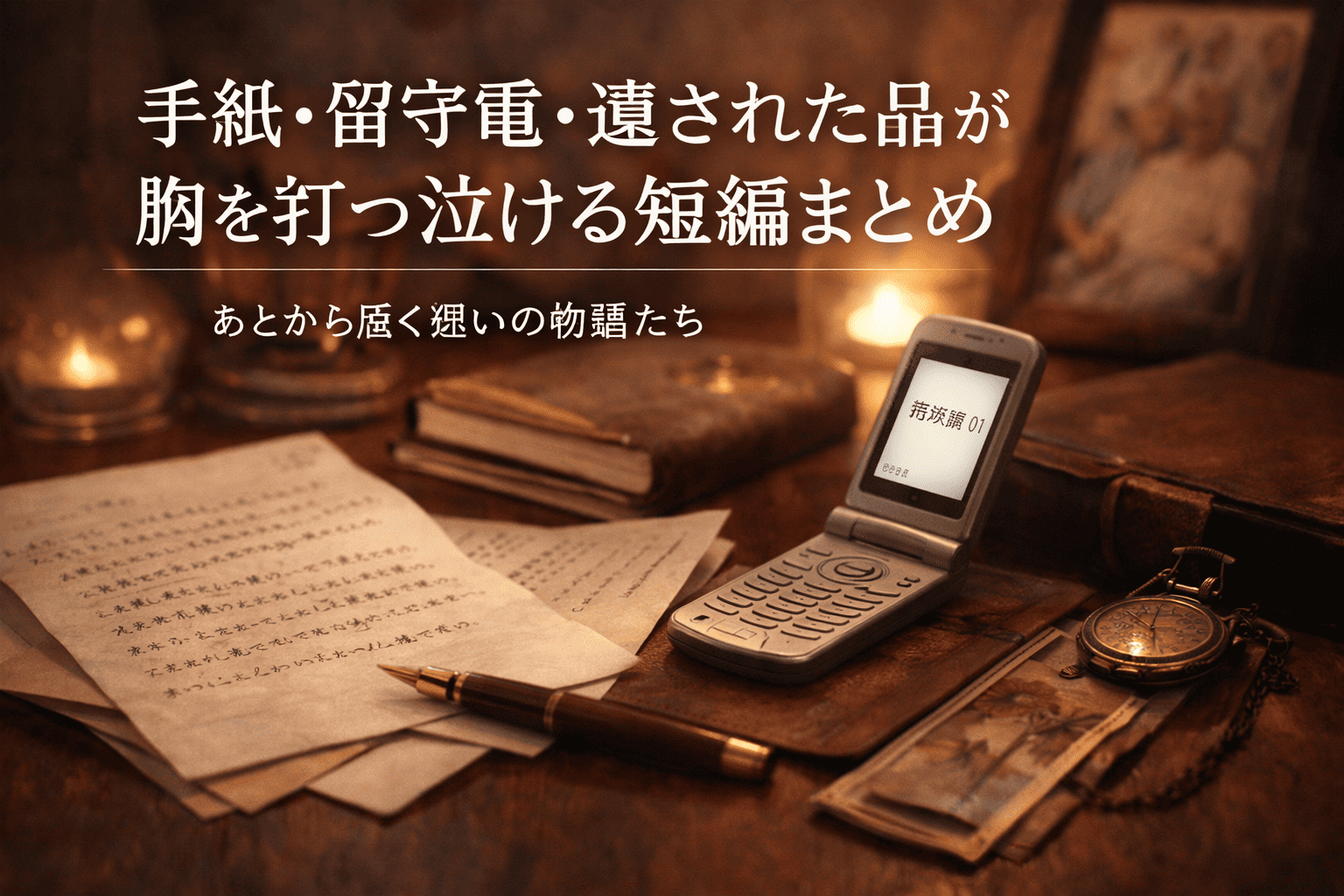 懐かしい手紙と遺品の記憶 (1)